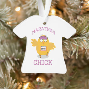 Adorno Funny Marathon Chick