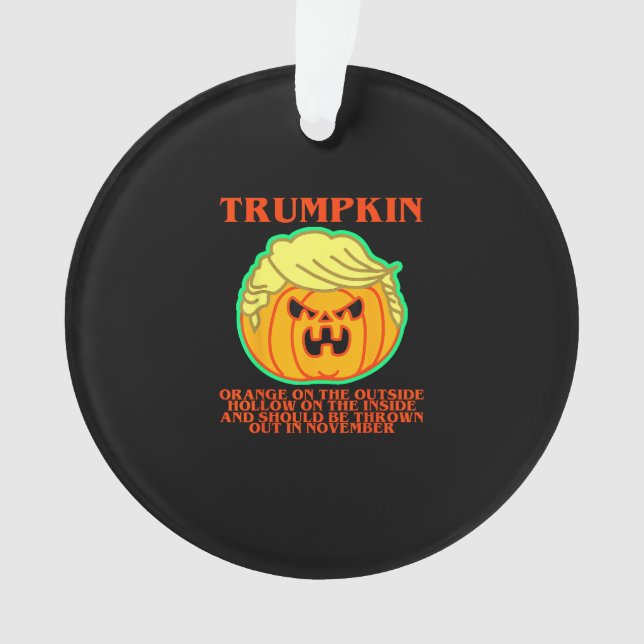 Adorno Funny Trumpkin (Anverso)
