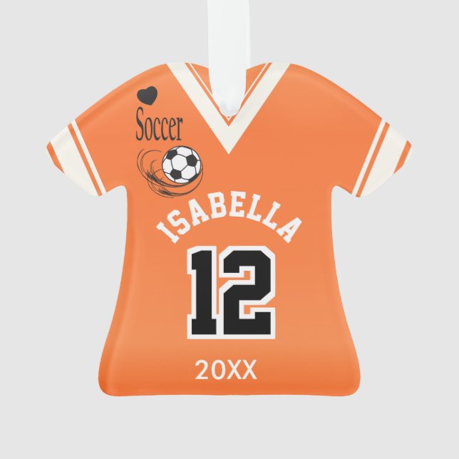Adorno Fútbol naranja (Reverso)