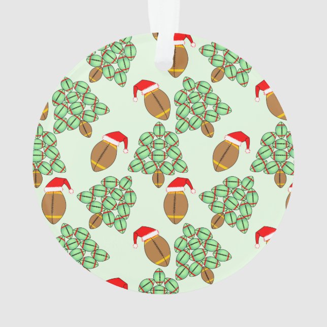 Adorno Fútbol navidad (Reverso)