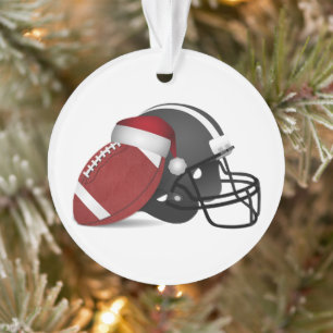 Adorno Fútbol navidad Y Casco