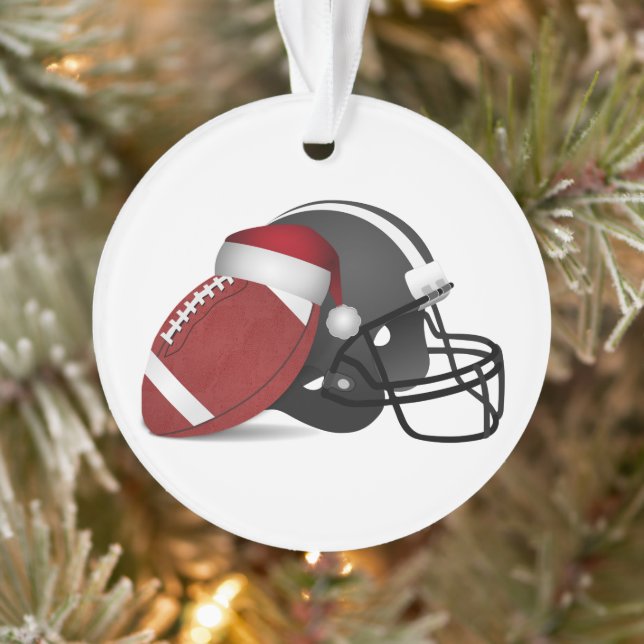 Adorno Fútbol navidad Y Casco (Árbol)