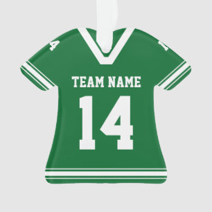 Adorno Fútbol personalizado Jersey Green Photo