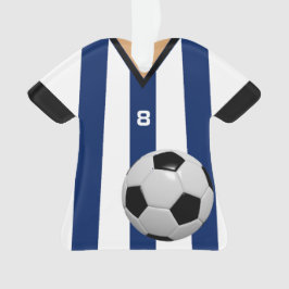 Adorno Futbolista del jugador de fútbol personalizado