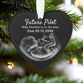 Adorno Future Pilot Pregnancy Announcement Funny Aviation