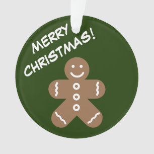 Adorno Galletas de pan de jengibre personalizado Navidade