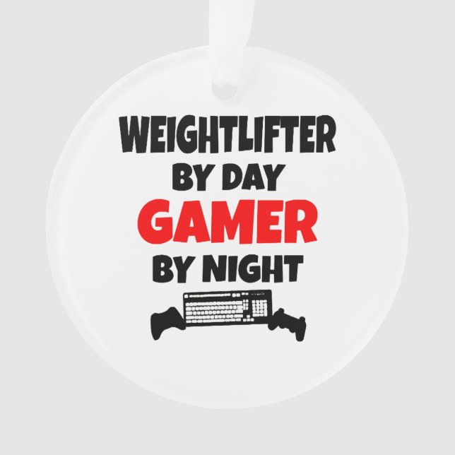 Adorno Gamer Weightlifter (Anverso)
