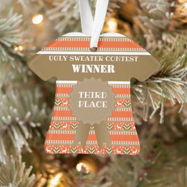 Adorno Ganador del Tercer Concurso de Navidades Feo (Árbol)