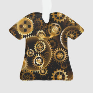 Adorno Gases de bronce de vapor sin soldadura