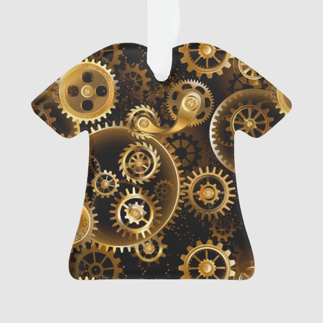 Adorno Gases de bronce de vapor sin soldadura (Anverso)