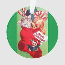 Adorno Gatito hermoso del perrito del bebé de los