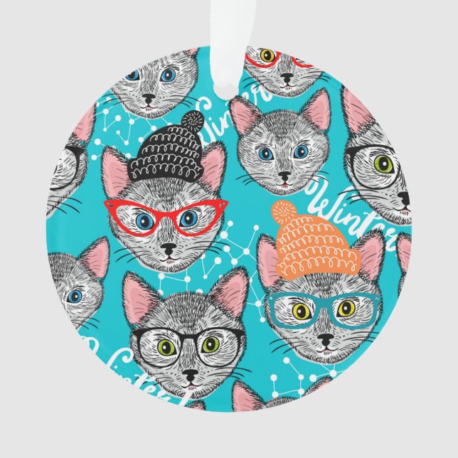 Adorno Gato en el gorra (Anverso)