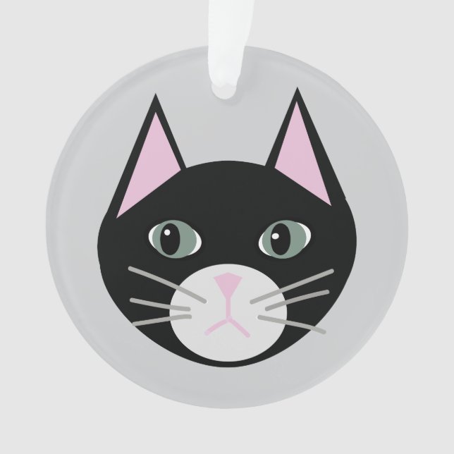 Adorno Gato negro (Anverso)