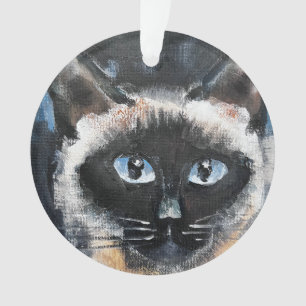 Adorno gato siamés