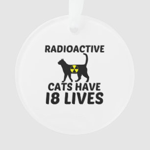 ADORNO GATOS RADIOACTIVOS