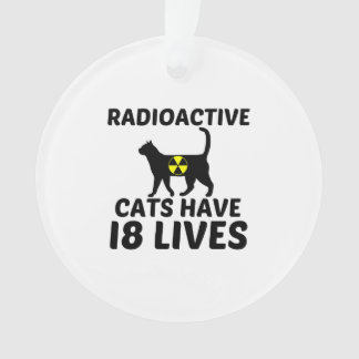 ADORNO GATOS RADIOACTIVOS