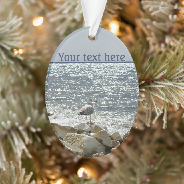 Adorno Gaviota y mar (Árbol)