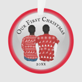 Adorno Gay African American Mr. y Mr.