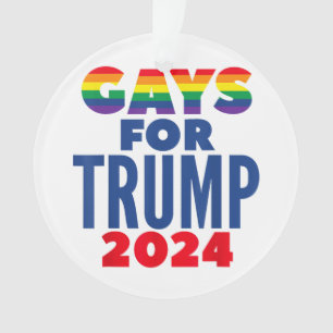 Adorno Gays para las elecciones de Trump 2024