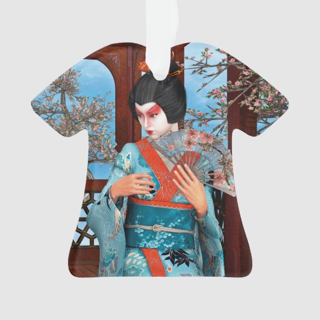 Adorno Geisha (Anverso)