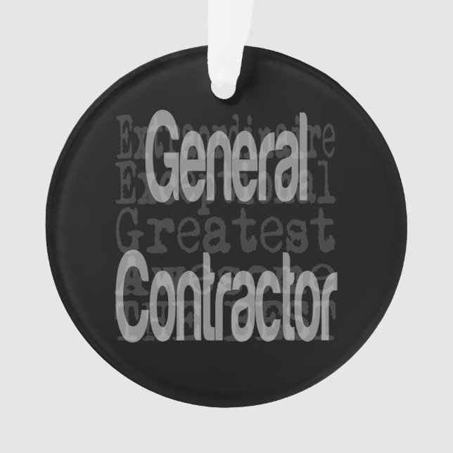 Adorno General Contratista Extraordinaire (Anverso)