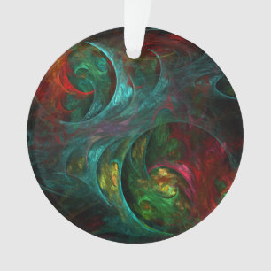 Adorno Génesis Nova Resumen Arte Círculo Acrílico