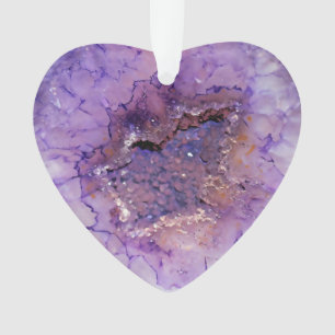Adorno Geode de Amethyst Falln