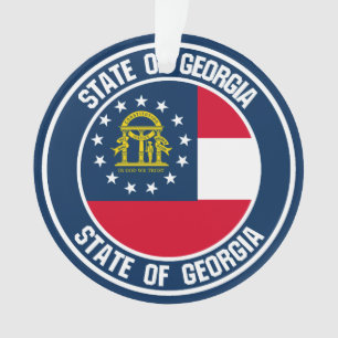 Adorno Georgia Round Emblem