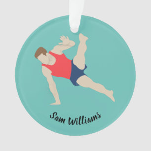 Adorno Gimnasta masculina