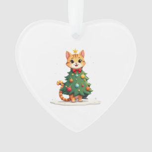 Adorno Ginger Cat árbol de Navidad Navidades niñas niños