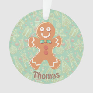 Adorno Gingerbread Personalizado