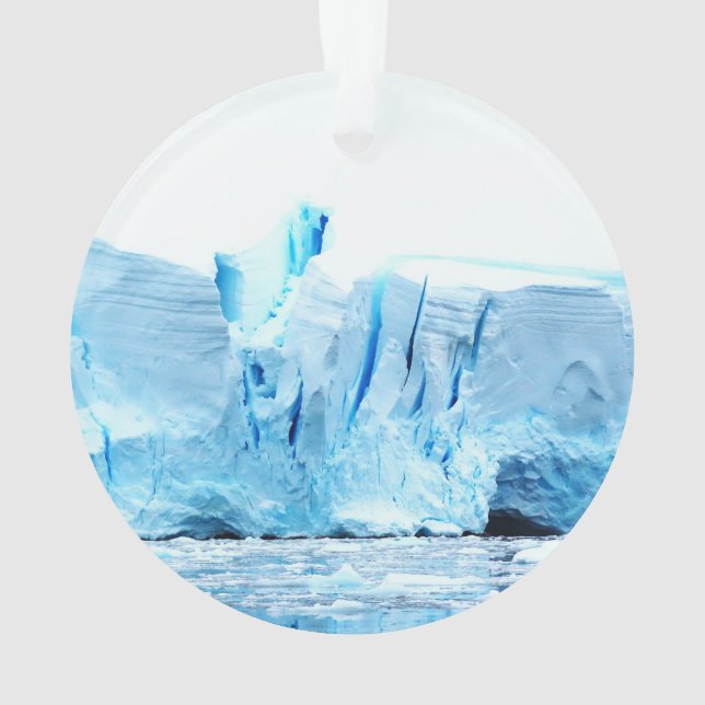 Adorno Glaciar en la Antártida (Reverso)
