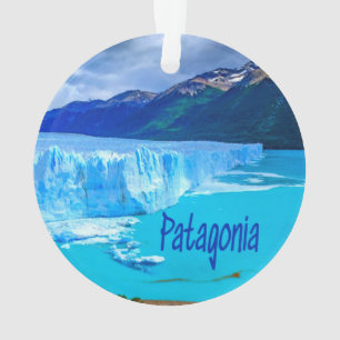 Adorno Glaciar y Montañas Patagonia Sudamérica