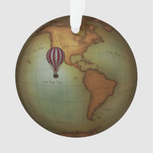 Adorno Globo de aire caliente sobre el Personalizado del