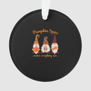 Adorno Gnomes Caídos Calabaza Calabaza Spice lo hace todo