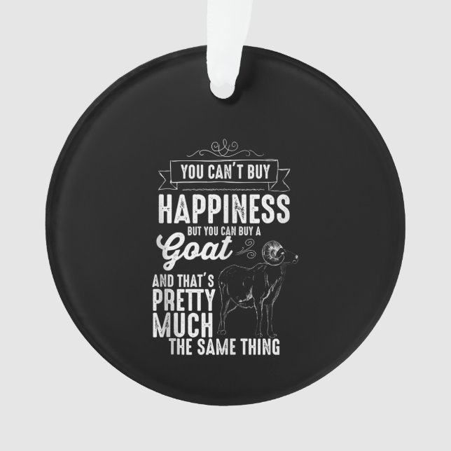 Adorno Goat Lover Goat Gift (Anverso)