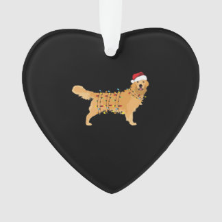 Adorno Golden Retriever Holiday Christmas Light Essential