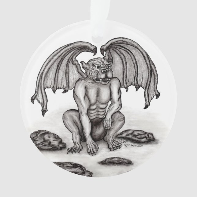 Adorno Golem Gargoyle (Anverso)