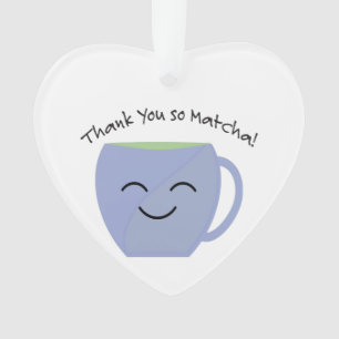 Adorno Gracias Así Que Matcha
