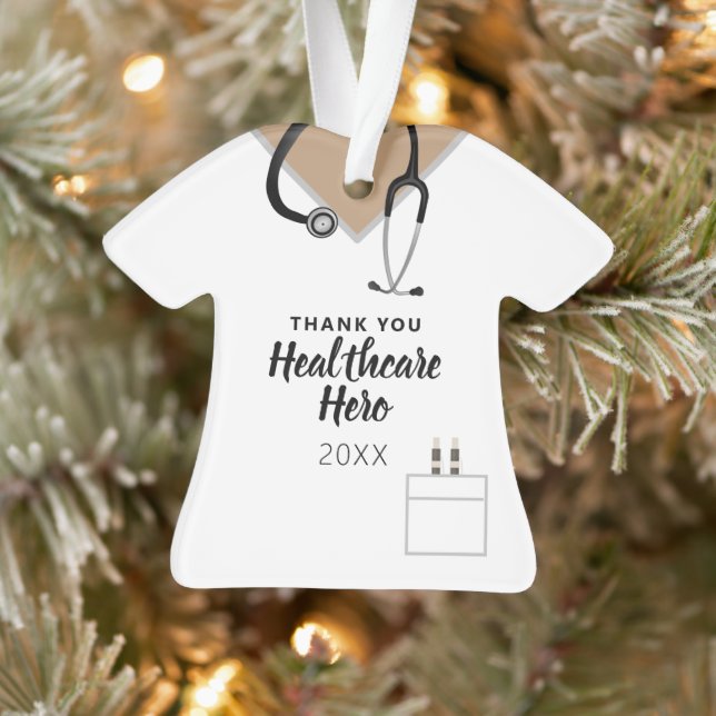 Adorno Gracias Hero Covid Frontliners (Árbol)