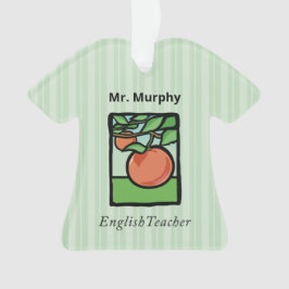 Adorno Gracias profesor de inglés, Apple