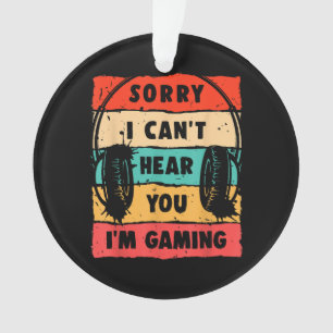 Adorno Graciosa camiseta de gamer para adolescentes hombr