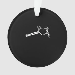 Adorno Graciosas Manos del Corazón Skeleton. Halloween Co