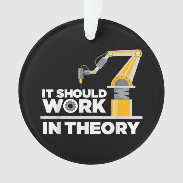 Adorno Gracioso Robotics Art Para Hombres Robot Robotics  (Anverso)