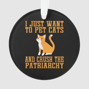 Adorno Graciosos gatos Mascotas y aplastar la camiseta de