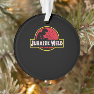Adorno Graciosos regalos jurásicos de soldadura