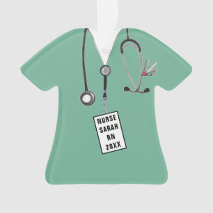 Adorno Graduación de enfermera Keepsake