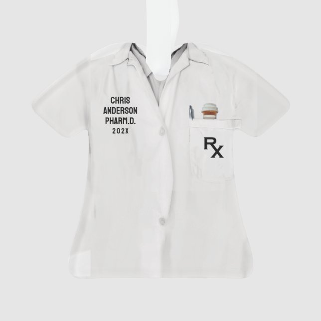 Adorno Graduación en la Facultad de Farmacia Farmacéutica (Anverso)