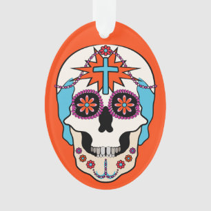 Adorno Gráfica de calaveras de azúcar