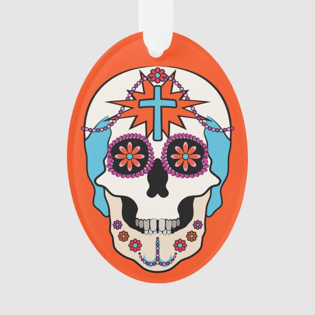 Adorno Gráfica de calaveras de azúcar (Anverso)